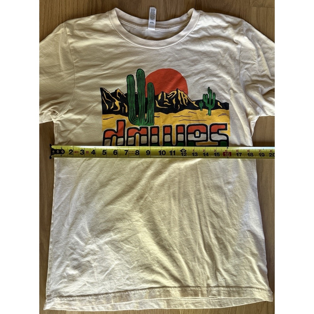 2019 Dawes Band Tour Shirt Cactus Sun Passwords Concert Graphic Tee M - Picture 6 of 8